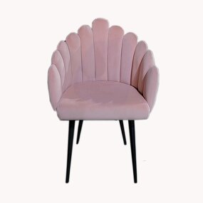 Dining Chair Supplier - Velvet Arm Hotel Restaurant Fabric