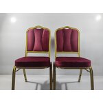 Banquet Hall Chair Supplier - Commercial Stacking Metal Outdoor