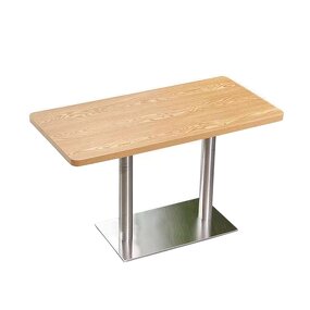 Industrial Dining Table Supplier - Hot Sale MDF Metal Design