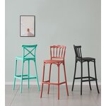 Bar Stool Factory - Plastic Outdoor Kitchen Modern Stool