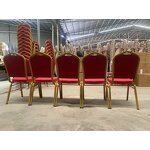 Banquet Chair Factory - Outdoor Gold Stacking Metal Iron
