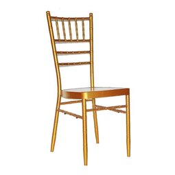 Chiavari Chair Supplier - White Gold Stacking Tiffany Wedding