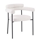 Dining Chair Supplier - Nordic Teddy Fabric Multiple Color