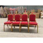 Banquet Chair Factory - Outdoor Gold Stacking Metal Iron