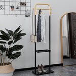 Clothes Rack Factory - Light Luxury Marble Floor Hanger Storage