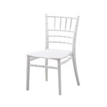 Stackable Wedding Chair Factory - Chiavari Tiffany PP Plastic