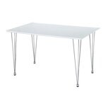Plastic Dining Table Supplier - Modern for Home Office Kitchen