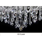 Crystal Chandelier Factory - Customized Gold K9 Modern Hotel