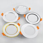 LED Ceiling Downlight Factory - 18W Aluminum Embedded Office