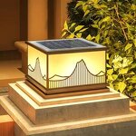 LED Solar Pillar Lighting Supplier - Customized Waterproof Pathway