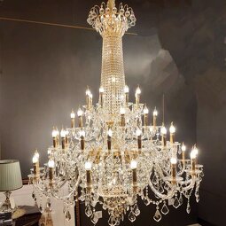 French Chandelier Supplier - Elegant Luxury Crystal Dining Room