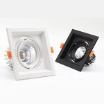 Square Gimbal Spotlight Factory - 110V-220V COB Modern Recessed