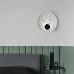 Resin LED Wall Lamp Supplier - Nordic Wabi Sabi Decorative Art