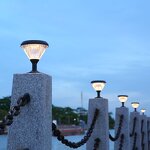 Solar Post Lamp Factory - Modern 4x4 Square Stainless Steel