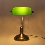 European LED Desk Lamp Factory - Modern Jade Green Retro