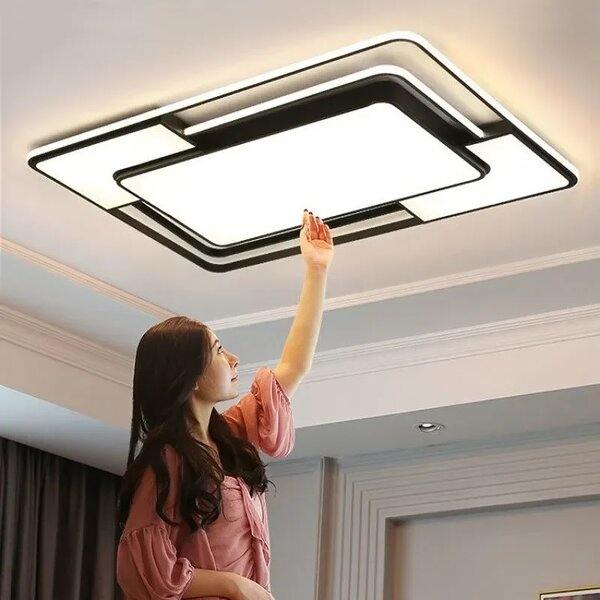 Dimmable Ceiling Lamp Supplier - Modern Double Bedroom Living