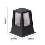 Solar Garden Lamp Supplier - IP65 Brass Aluminum 3000K
