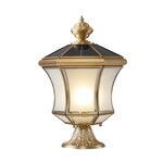 Brass Solar Pillar Lamp Supplier - European Modern IP65