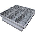 Explosion-Proof LED Light Factory - Modern Square Grille Aluminum