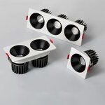 COB LED Downlight Factory - Adjustable 12W-60W DALI Dimmable