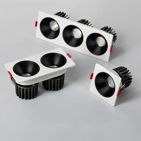 COB LED Downlight Factory - Adjustable 12W-60W DALI Dimmable