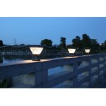 Solar Lamp Post Supplier - Modern LED Aluminum Glass Body