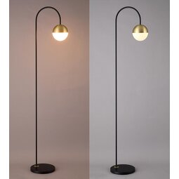 Postmodern LED Floor Lamp Supplier - Nordic Modern Glass Ball