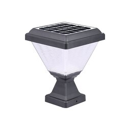 Solar Lamp Post Supplier - Modern LED Aluminum Glass Body