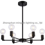 Iron Ceiling Light Factory - American Retro 6-Head Adjustable