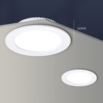 LED Downlight Factory - 5\" Anti-Glare Slim Metal Hotel Home