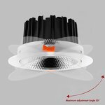 Recessed LED Downlight Factory - Anti-Glare Indoor Home Aisle