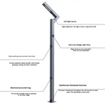 LED Street Lights Factory - Custom 3.35m Aluminum Body IP65