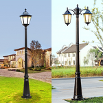 Antique Street Lamp Supplier - European Double-Headed LED 3m
