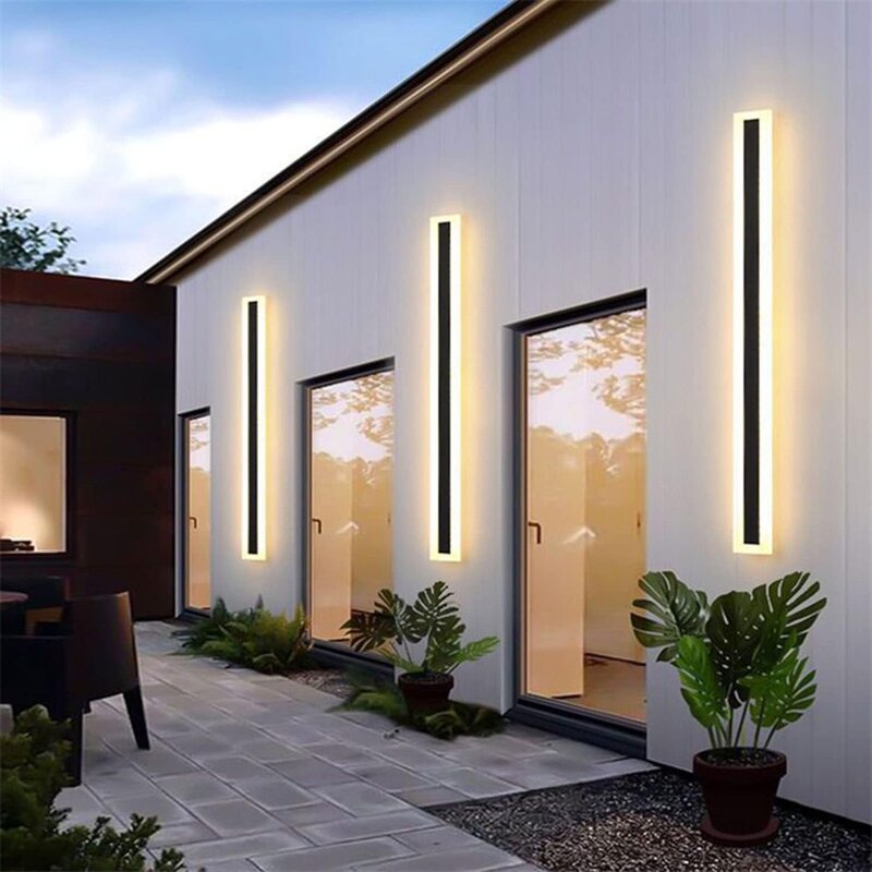 LED Outdoor Wall Lamp Supplier - Modern Minimalist Dimmable