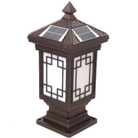 Brass Solar Light Factory - Factory Stigma Waterproof Door Post
