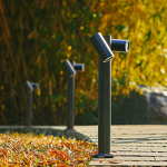 LED Lawn Lamp Factory - Modern IP65 Rotating Double-Head