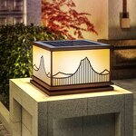 LED Solar Pillar Lighting Supplier - Customized Waterproof Pathway