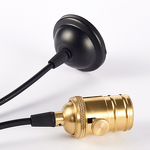 Iron Chandelier Supplier - Retro E27 Edison Antique Pendant Light