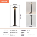 LED Lawn Light Supplier - IP65 Waterproof Plug-In Electric