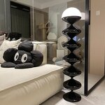 Gourd Floor Lamp Supplier - Nordic Denmark Black & White