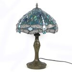 Tiffany LED Table Lamp Supplier - French Style Iron Body