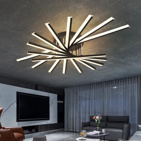 Black Ceiling Light Factory - 2024 Modern Simple Luxury Creative