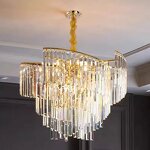 Crystal Chandelier Factory - Large Modern Golden Luxury Home