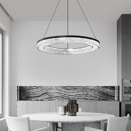 Ice Crack Glass Chandelier Factory - Nordic Creative Bedroom Bar