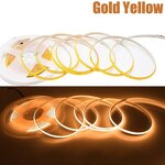 Golden LED Strip Supplier - 2000K 8MM Flexible PVC 12V/24V