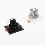 Square Gimbal Spotlight Factory - 110V-220V COB Modern Recessed