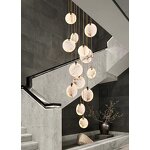All-Copper Chandelier Factory - Nordic Style Rotating Staircase