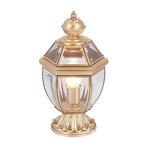 Brass Solar Pillar Lamp Supplier - European Modern IP65