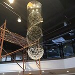 Raindrop Crystal Pendant Light Supplier - Custom Large for Loft