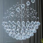 Raindrop Crystal Pendant Light Supplier - Custom Large for Loft